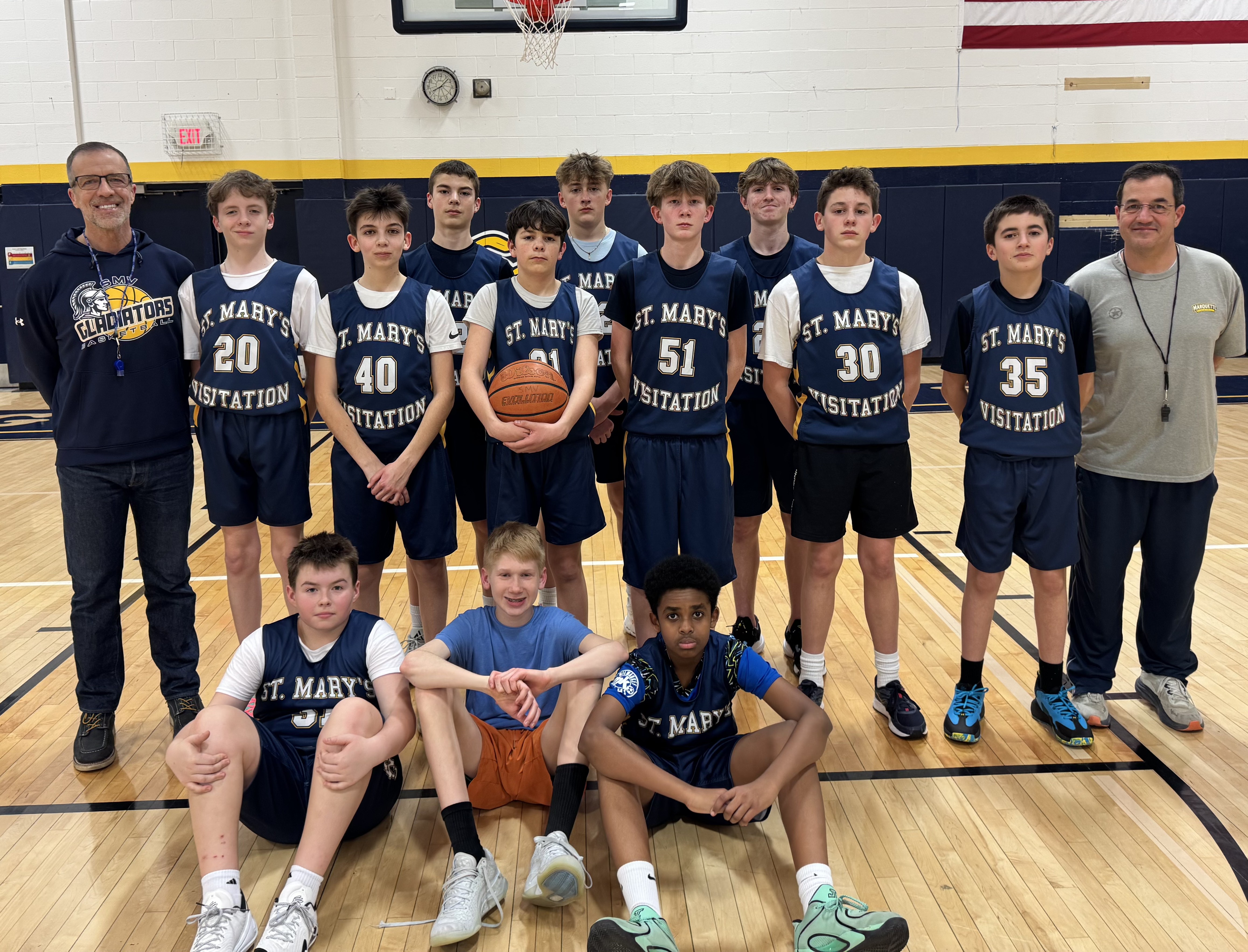 Boys - St. Mary's Visitation Team Picture