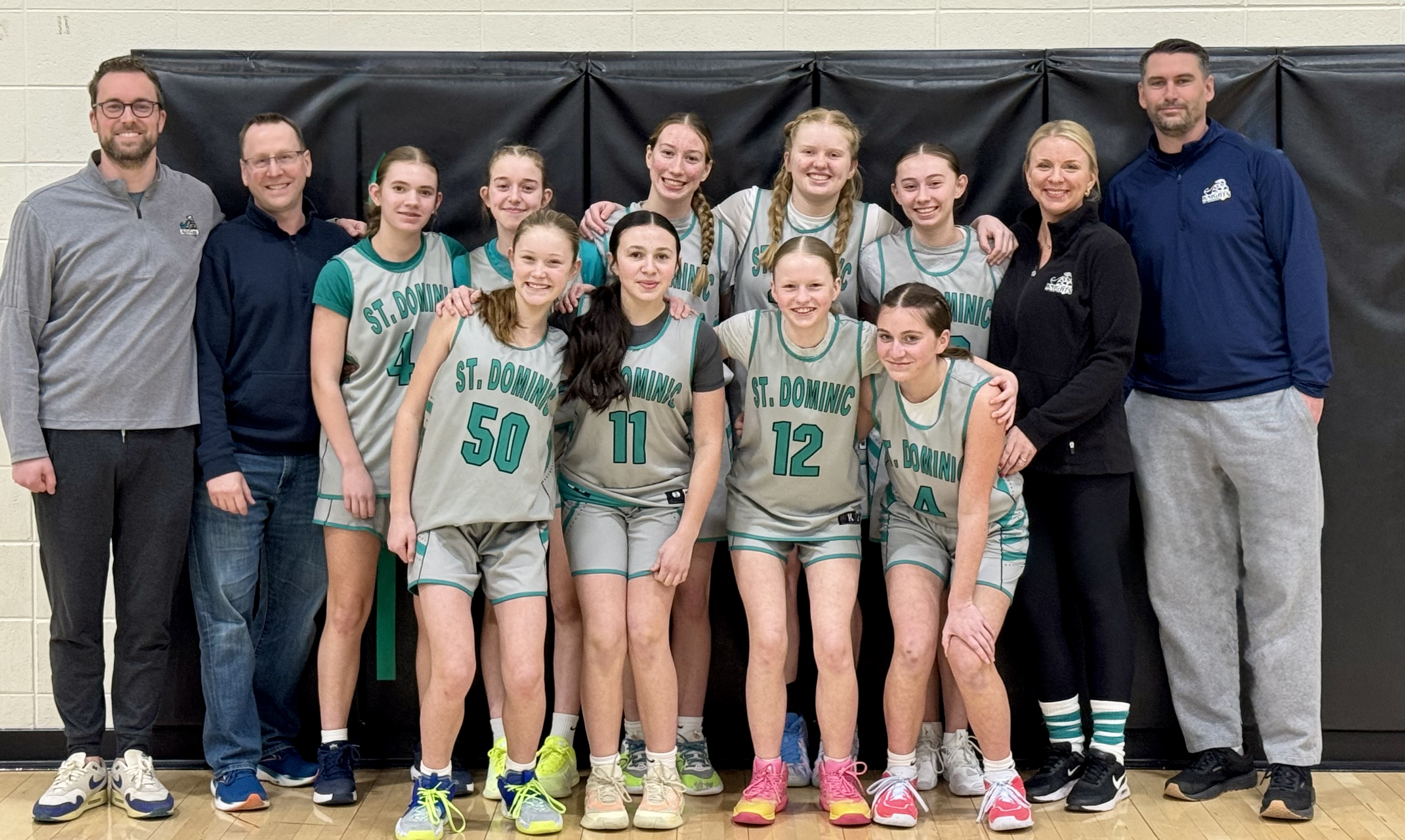 Girls - St. Dominic  Team Picture